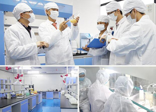 站在长春斐缦生物5.8亿元工厂的观光走廊上