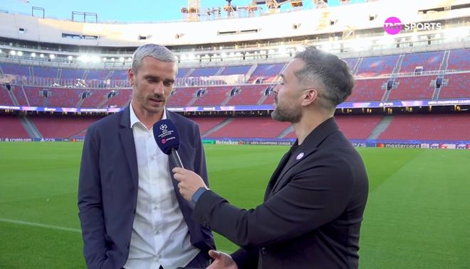 格列兹曼谈马竞对阵巴萨欧冠14决赛：巴尔加斯适